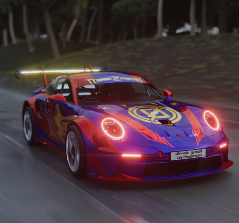 Porsche 911 Minnal Murali Edition 3D Model